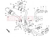 DUCATI 2001 Superbike 748 EXHAUST SYSTEM » EXHAUST SYSTEM