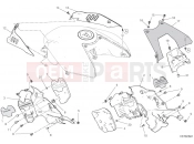 Fairing, tank - Ducati Diavel V4 2023