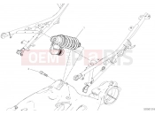 Rear shock absorber - Ducati Diavel V4 2023