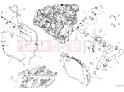 Cooling circuit - Ducati Diavel V4 2023