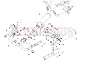 Exhaust pipe - Motoguzzi V9 Bobber 850 2023