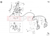 DUCATI 2001 Superbike 748 E FRONT BRAKE SYSTEM » BRAKING SYSTEM