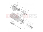 HARLEY-DAVIDSON DYNA STURGIS  - FXDB CLUTCH