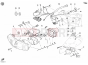 DUCATI 2001 Superbike 748 E HEADLIGHT » LIGHTING SYSTEM