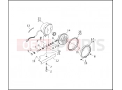Harley-Davidson 1991 SOFTAIL SOFTAIL CUSTOM  - FXSTC HEADLAMP