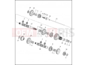 Harley-Davidson 1991 SOFTAIL SPRINGER SOFTAIL  - FXSTS TRANSMISSION GEARS