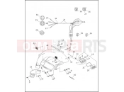 SIDECAR FENDER - TLE & RLE - Harley-Davidson ELECTRA GLIDE SPORT - FLHS 1991