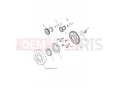 TRIUMPH Scrambler 1200 XE Starter Drive Gears