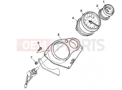 DUCATI 2001 Superbike 748 R Single-Seat METER » HANDLE BAR
