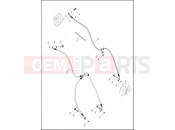 Harley-Davidson 2023 SOFTAIL SOFTAIL BREAKOUT  - FXBR BRAKE LINES, FRONT, NON-ABS - FXBBS, FXST, FLFBS, FXFBS, FXLRS