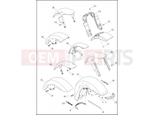 Harley-Davidson 2021 SOFTAIL SOFTAIL HERITAGE CLASSIC 114  - FLHCS FENDERS, FRONT