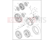 Harley-Davidson 2021 SOFTAIL SOFTAIL HERITAGE CLASSIC 114  - FLHCS WHEELS, FRONT, CAST AND SLOTTED
