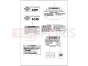 HARLEY-DAVIDSON SOFTAIL SLIM  - FLSL LABELS