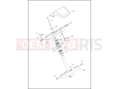 HARLEY-DAVIDSON SOFTAIL LOW RIDER S  - FXLRS FORK BRACKETS, FRONT - FXLR
