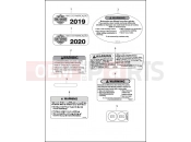 HARLEY-DAVIDSON SOFTAIL LOW RIDER S  - FXLRS LABELS