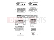 LABELS - Harley-Davidson TOURING ROAD GLIDE SPECIAL - FLTRXS 2020
