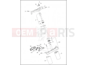 FORK BRACKETS, FRONT - Harley-Davidson TRIKE FREEWHEELER - FLRT 2020