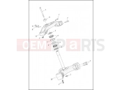 Harley-Davidson 2019 SOFTAIL SOFTAIL FAT BOB  - FXFB FORK BRACKETS, FRONT - FXBR, FXBRS