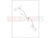Harley-Davidson 2018 SOFTAIL SOFTAIL STREET BOB  - FXBB BRAKE LINES, FRONT, NON-ABS - FLSL, FXBB, FXLR