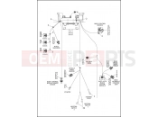 Harley-Davidson 2017 SOFTAIL SLIM  - FLS WIRING HARNESS, MAIN, ABS - FXSB (4 OF 5)