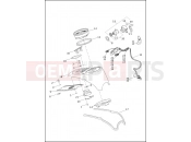 HARLEY-DAVIDSON DYNA FAT BOB 103  - FXDF 103 INSTRUMENTS - FXDF