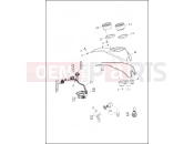 Harley-Davidson 2017 DYNA DYNA STREET BOB  - FXDB INSTRUMENTS - FXDL AND FXDLS