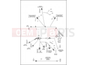 Harley-Davidson 2017 DYNA DYNA STREET BOB  - FXDB WIRING HARNESS, MAIN, NON-ABS (6 OF 6)