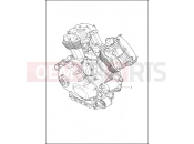 HARLEY-DAVIDSON V-ROD MUSCLE  - VRSCF ENGINE ASSEMBLY