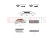 HARLEY-DAVIDSON V-ROD MUSCLE  - VRSCF LABELS