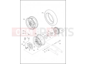 HARLEY-DAVIDSON V-ROD MUSCLE  - VRSCF WHEELS, REAR