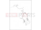 Harley-Davidson 2016 TRIKE FREEWHEELER  - FLRT BRAKE LINE, FRONT