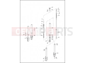 Harley-Davidson 2016 VRSC V-ROD MUSCLE  - VRSCF FORK, FRONT