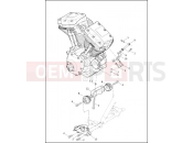 Harley-Davidson 2015 CVO/CUSTOM CVO STREET GLIDE  - FLHXSE ENGINE MOUNTS & STABILIZER LINK