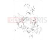 Harley-Davidson 2015 CVO/CUSTOM CVO STREET GLIDE  - FLHXSE FRAME & JIFFY STAND
