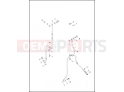 Harley-Davidson 2015 DYNA DYNA SWITCHBACK  - FLD BRAKE LINES, FRONT - NON-ABS