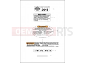 HARLEY-DAVIDSON DYNA STREET BOB  - FXDB LABELS
