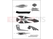 HARLEY-DAVIDSON DYNA FAT BOB  - FXDF FUEL TANK TRIM