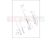 Harley-Davidson 2015 SOFTAIL SOFTAIL BREAKOUT  - FXSB FORK, FRONT - FXSB