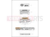 Harley-Davidson 2014 DYNA DYNA FAT BOB  - FXDF LABELS