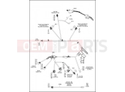 Harley-Davidson 2014 DYNA DYNA FAT BOB  - FXDF WIRING HARNESS, MAIN, ABS (6 OF 6)