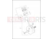 Harley-Davidson 2014 SOFTAIL FAT BOY LO  - FLSTFB PISTONS & FLYWHEEL ASSEMBLY - TWIN CAM 103â¢