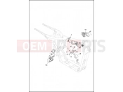 Harley-Davidson 2014 SPORTSTER SUPERLOW  - XL883L WIRING HARNESS, MAIN, ABS (4 OF 4)
