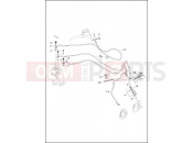 Harley-Davidson 2014 TOURING ROAD KING CLASSIC  - FLHRC BRAKE LINES, FRONT - ABS