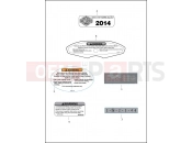 Harley-Davidson 2014 VRSC V-ROD MUSCLE  - VRSCF LABELS