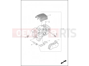 HARLEY-DAVIDSON CVO ULTRA CLASSIC  - FLHTCU8 103 BRAKE CALIPER, FRONT