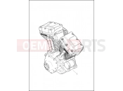 HARLEY-DAVIDSON CVO ULTRA CLASSIC  - FLHTCU8 103 ENGINE ASSEMBLY - TWIN CAM 110â¢