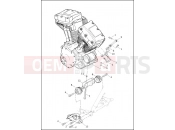 Harley-Davidson 2013 CVO/CUSTOM CVO ROAD GLIDE  - FLTRXSE2 ENGINE MOUNTS & STABILIZER LINK