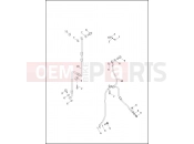 Harley-Davidson 2013 DYNA DYNA WIDE GLIDE  - FXDWG 103 BRAKE LINES, FRONT - NON-ABS