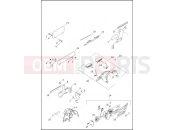 HARLEY-DAVIDSON DYNA SUPER GLIDE CUSTOM ANV  - FXDC ANV LICENSE PLATE BRACKETS - FXDB, FXDBA, FXDBP, FXDF, FXDC