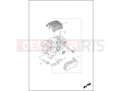 Harley-Davidson 2013 POLICE ELECTRA GLIDE STANDARD POLICE  - FLHTP BRAKE CALIPER, FRONT